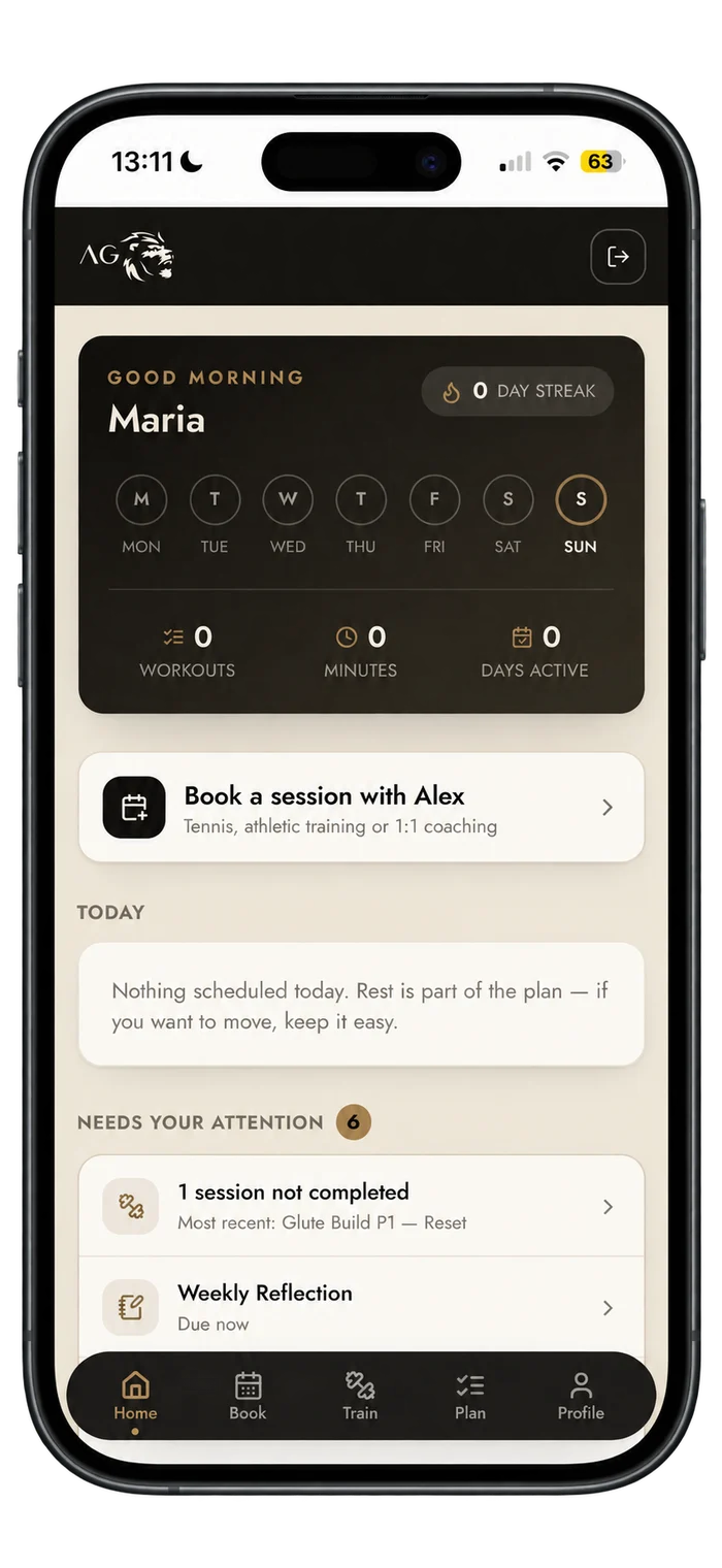 The AG Performance App