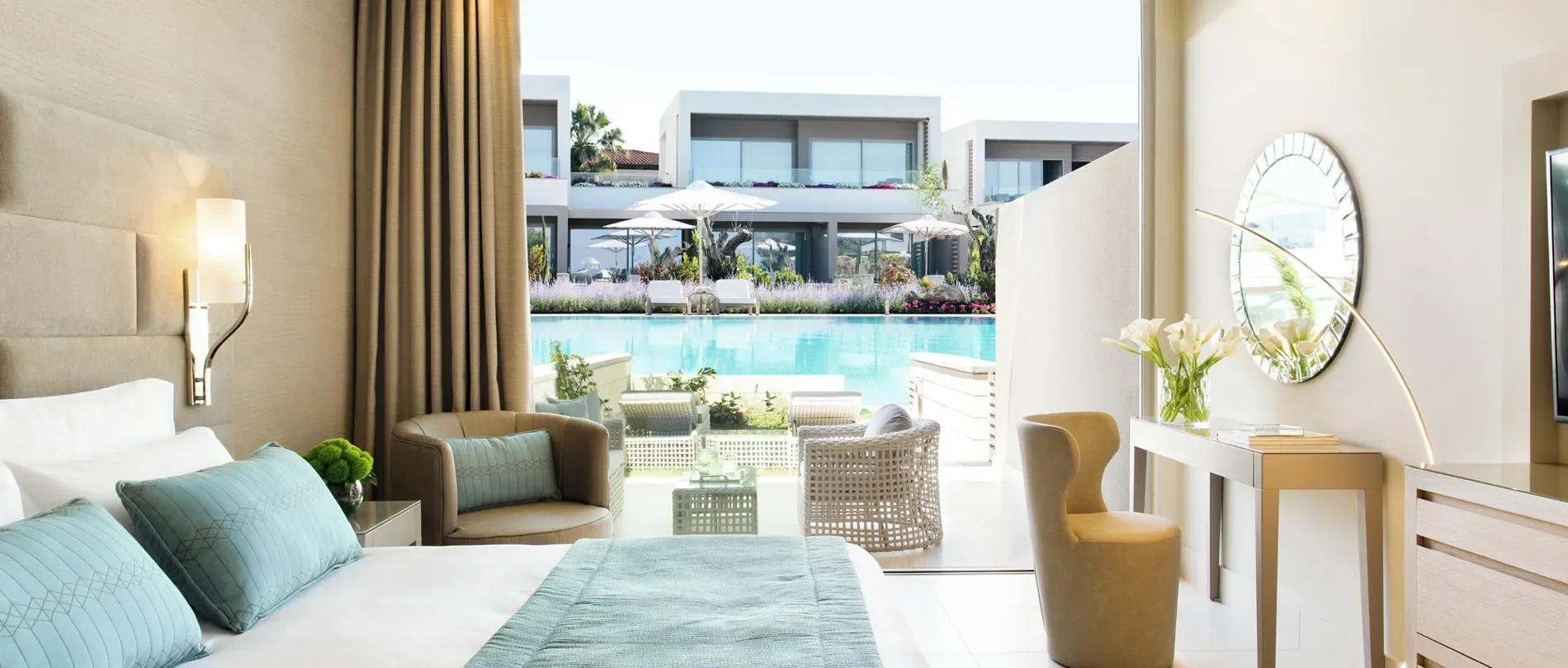 Doppelzimmer Private Garden im Sani Dunes